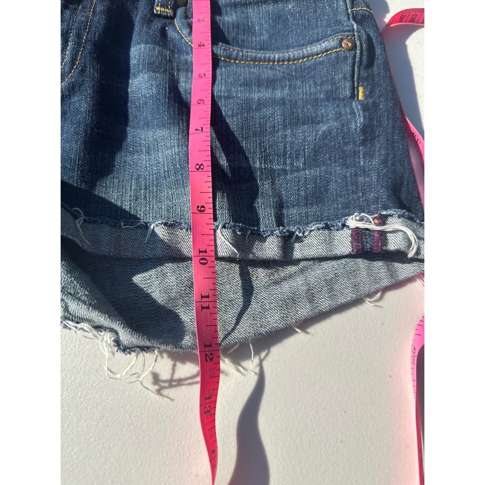 Vigoss Studio The New York Short Dark Wash Denim Cut Off Size 13/14 SH20848NB16 - Picture 7 of 7